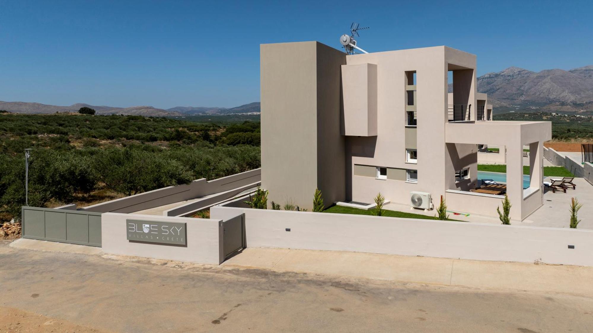 Blue Sky Villas Arkalochórion Eksteriør bilde