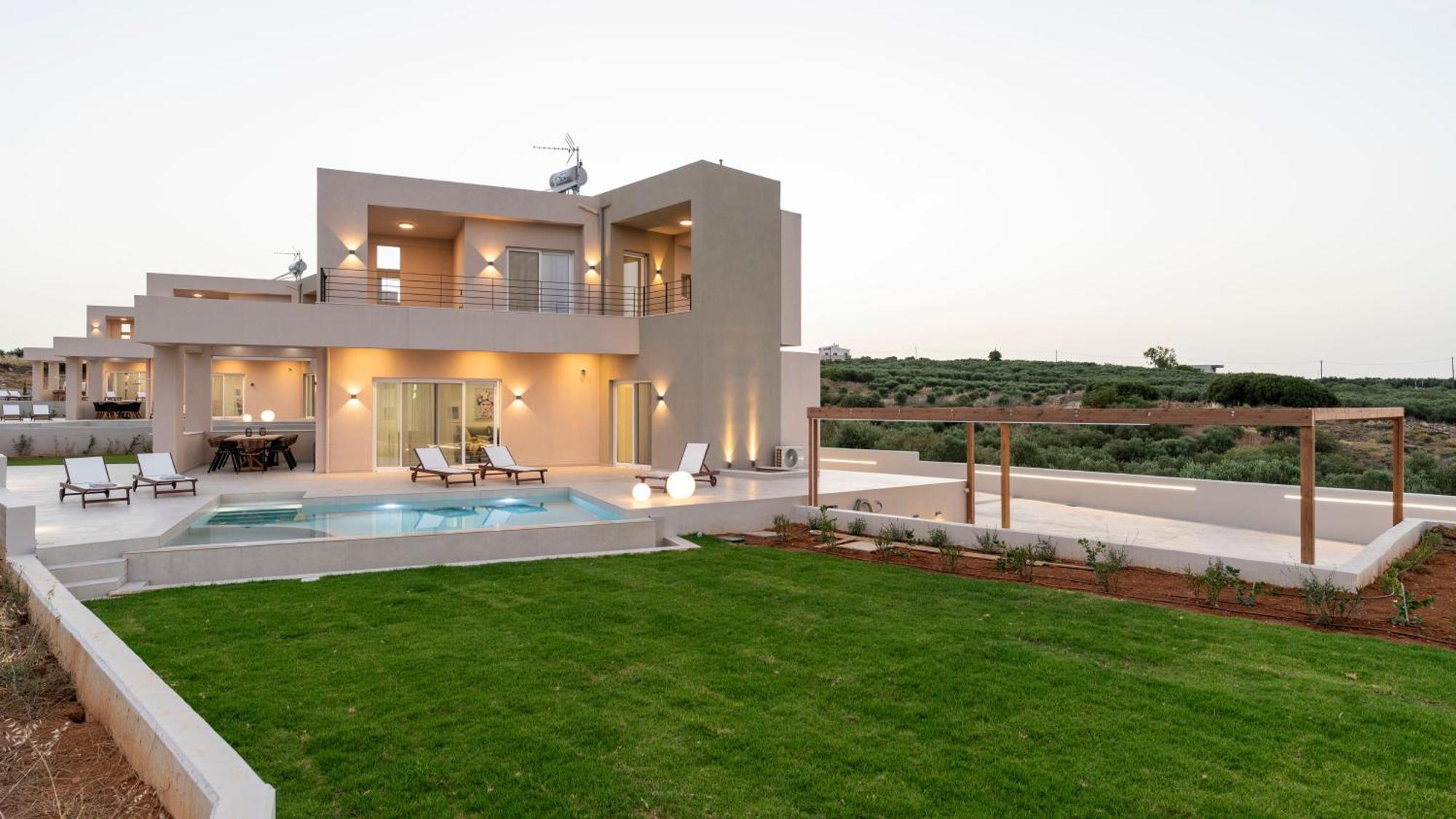 Blue Sky Villas Arkalochórion Rom bilde
