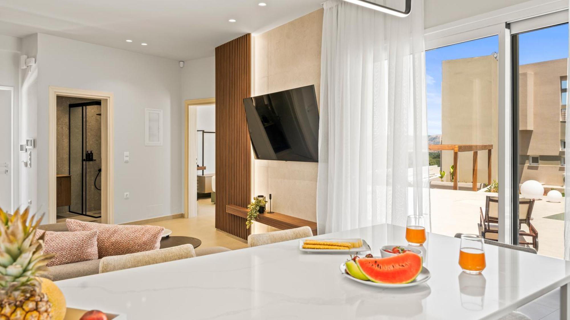 Blue Sky Villas Arkalochórion Eksteriør bilde